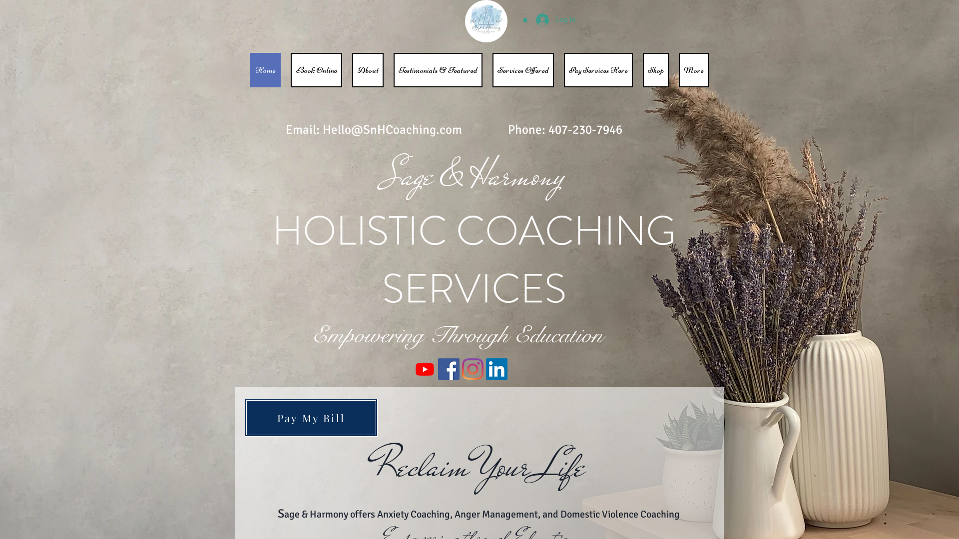 Sage & Harmony Holistic Coaching Services