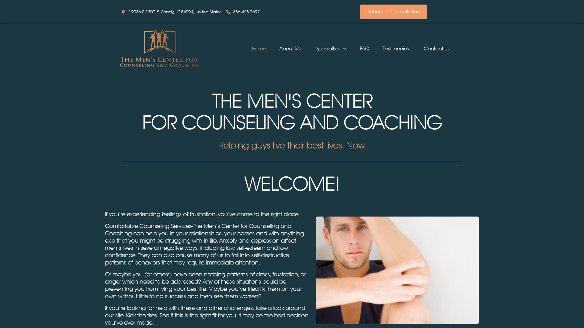 The Men's Center for Counseling and Coaching